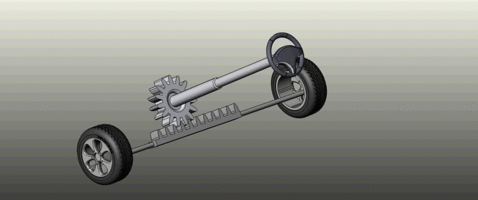 后轮转向系统目前大体分为两种:一种是可以根据车辆时速,自行改变后轮