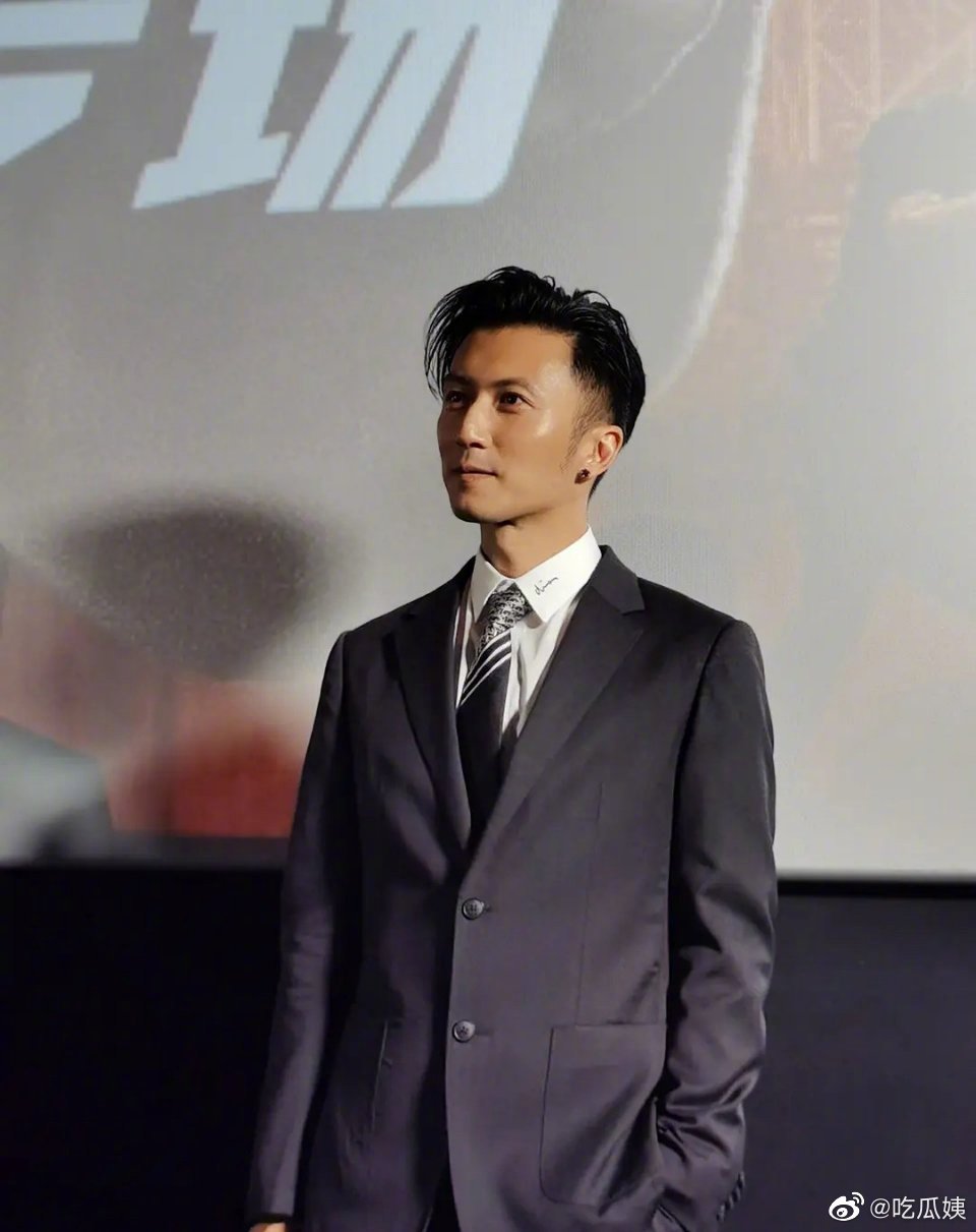 谢霆锋新电影路演,这个状态什么水平?