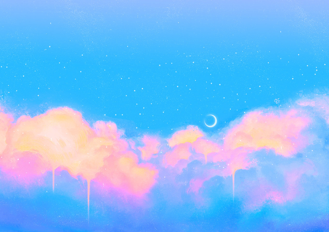 来自插画师苏虾仔哟绘画作品