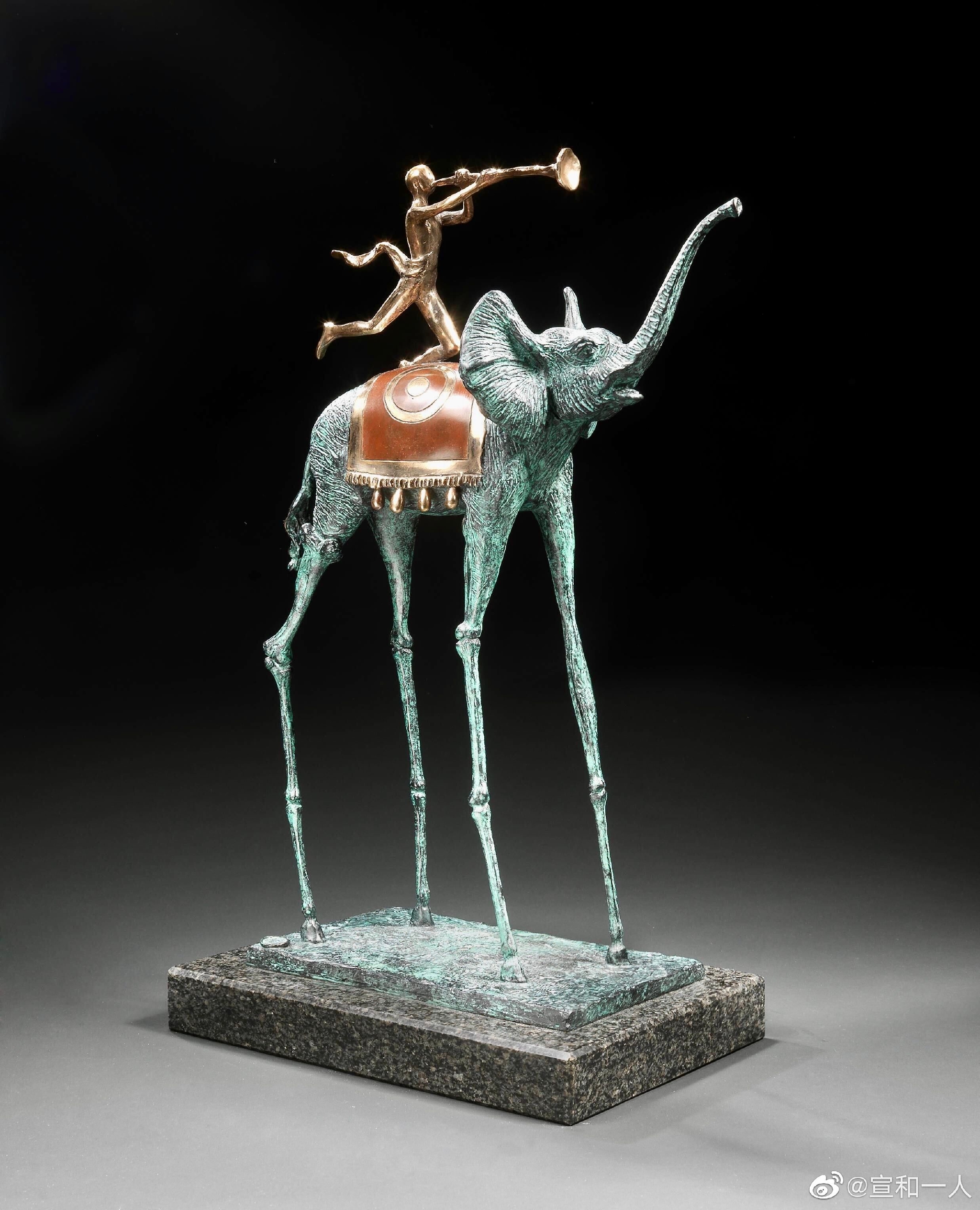 达利《大象》系列 今天是超现实主义大师 达利 诞辰119周年_高清图集