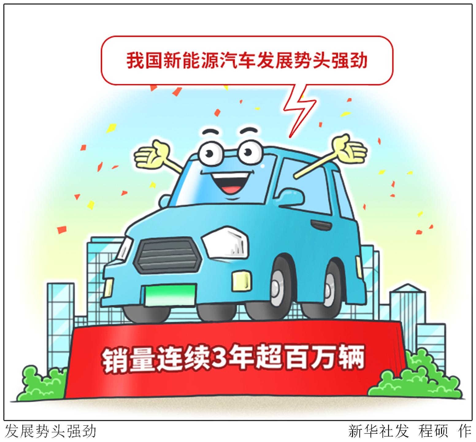 (图表·漫画)【经济】发展势头强劲(1)