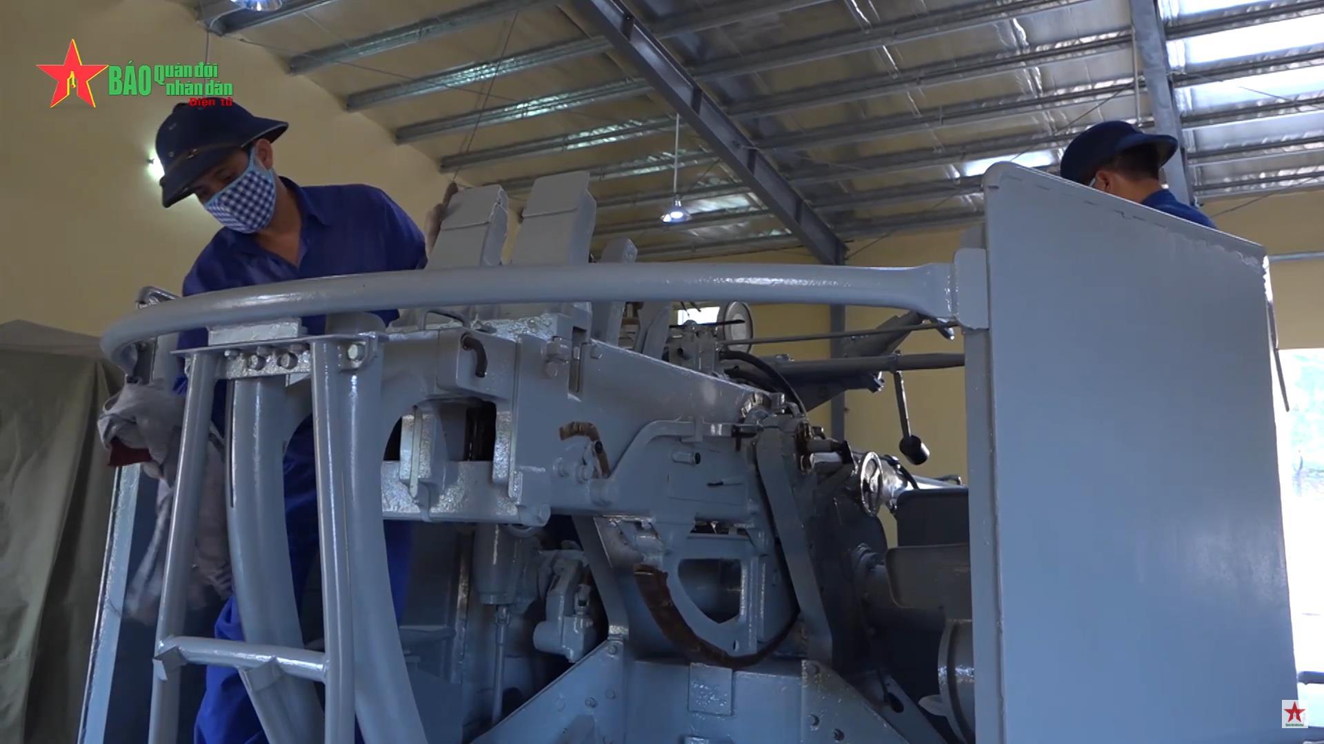 越军封存的61式双37舰炮,可能是来自退役的62型高速护卫艇