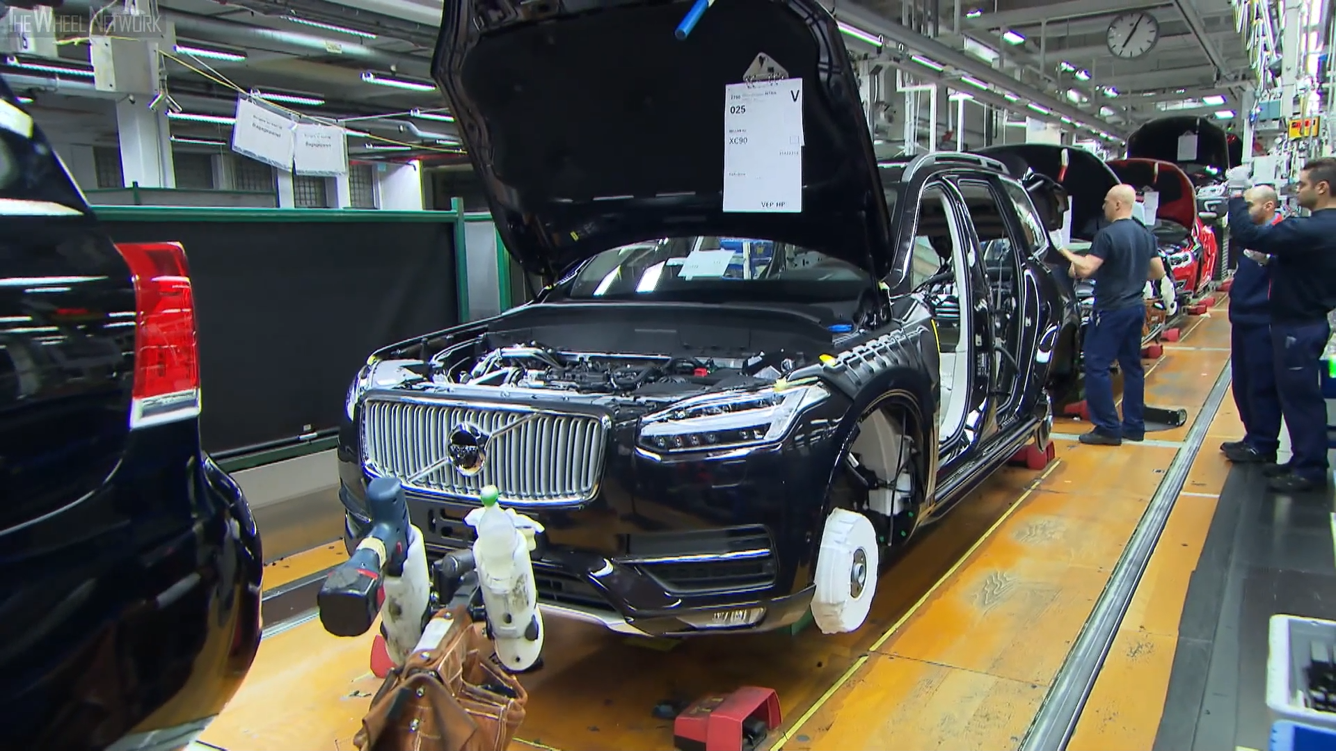 瑞典的沃尔沃生产工厂