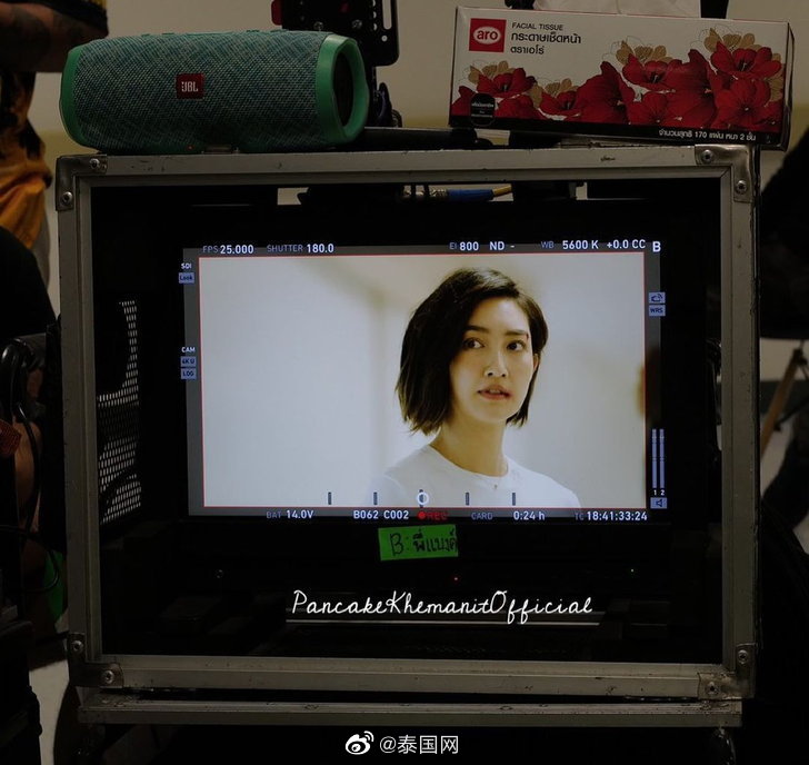 泰星pancake为泰版《信号》剪短秀发