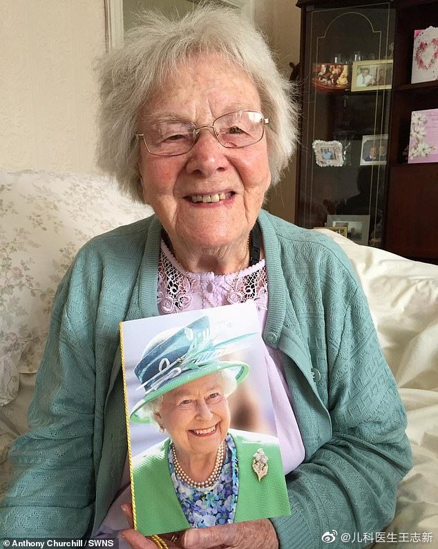 英国108岁的老奶奶, 因新冠病毒上周六去世