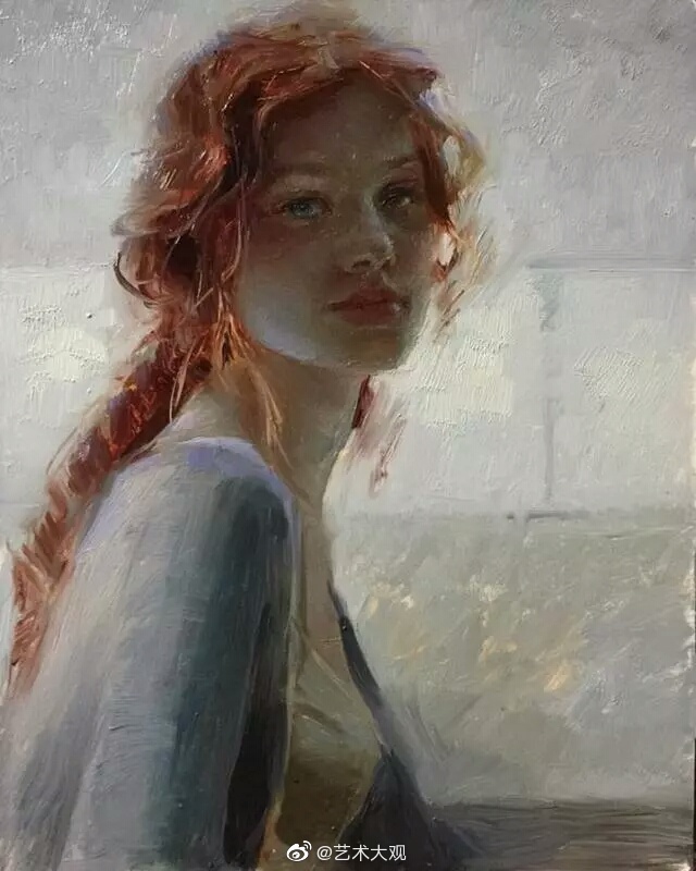 印度女画家suchitrabhosle人物肖像油画专辑