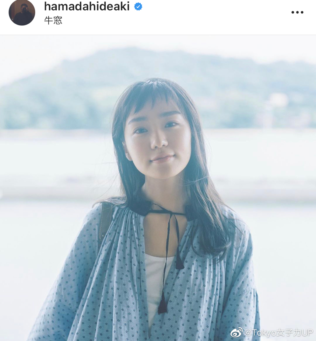 日本名摄影家滨田英明给《轮到你了》中饰演病娇少女的奈绪拍摄的照片