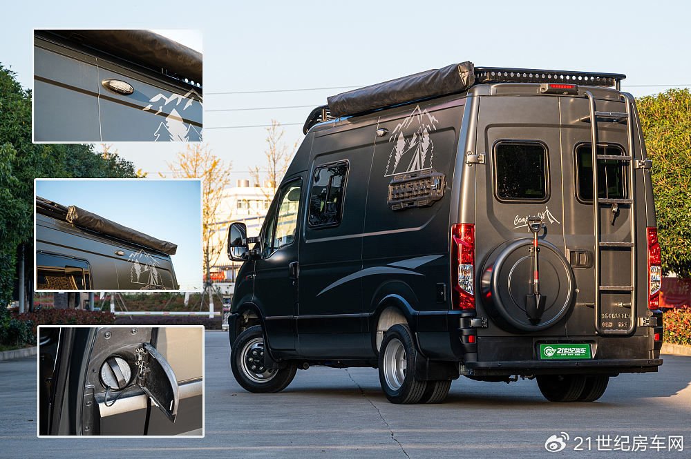 百变金刚侧拓展车顶帐环形大天幕统统给你中意欧胜b型房车