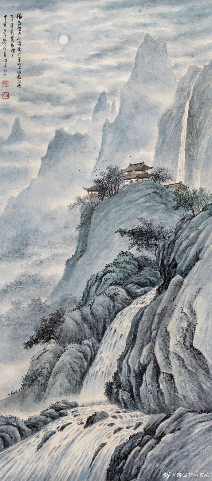 陶冷月笔下撩人的月色欣赏