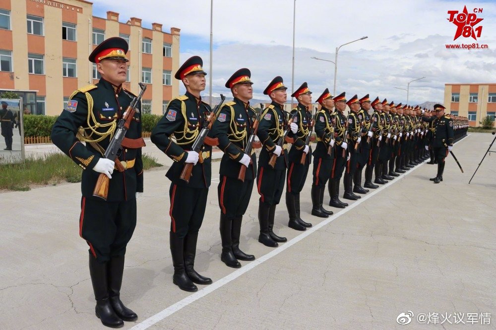 蒙古军队将穿着新式制服参加莫斯科红场阅兵彩排