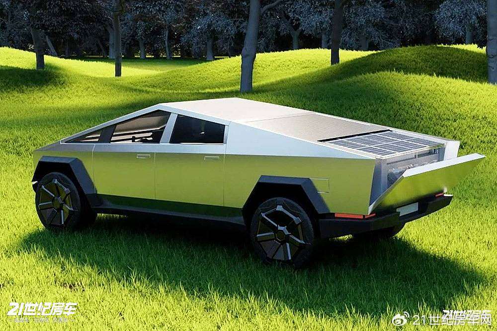 特斯拉cybertruck终于交付性能皮卡房车离我们还远吗