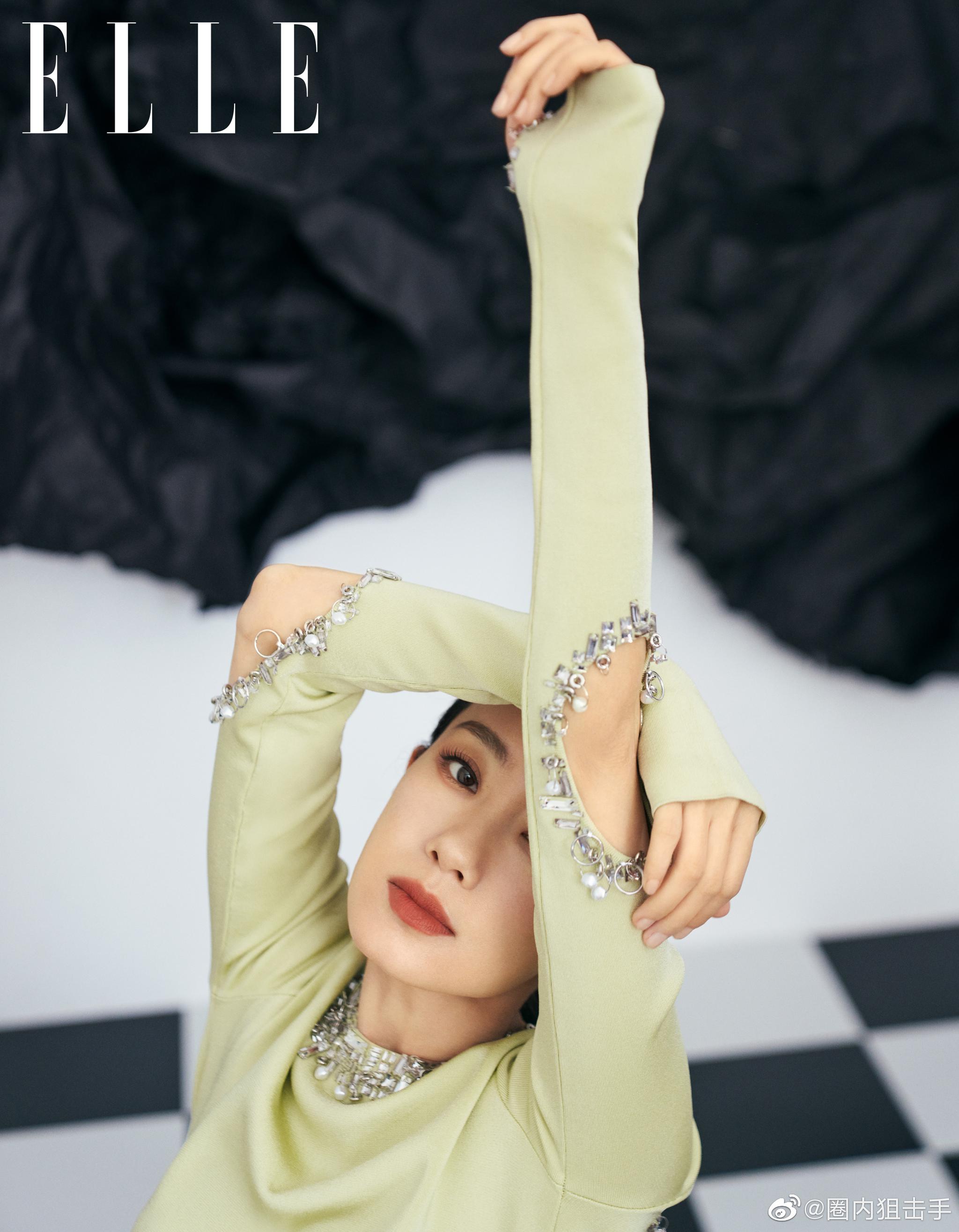 张小斐最新ellewonderwomen时尚大片来看美斐解锁新造型