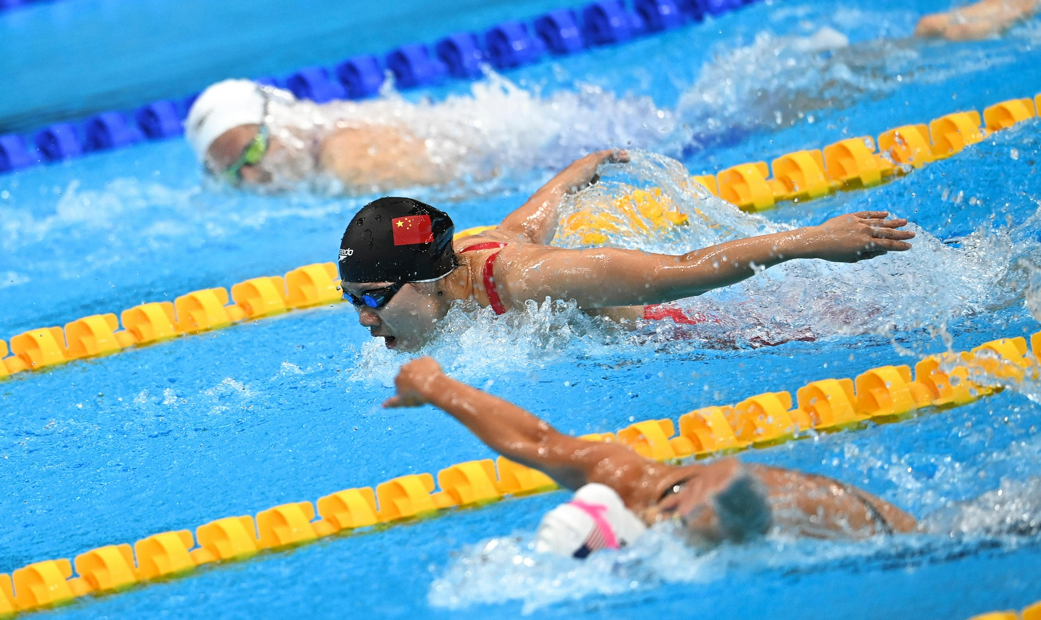 (东京奥运会)游泳——女子200米蝶泳预赛赛况