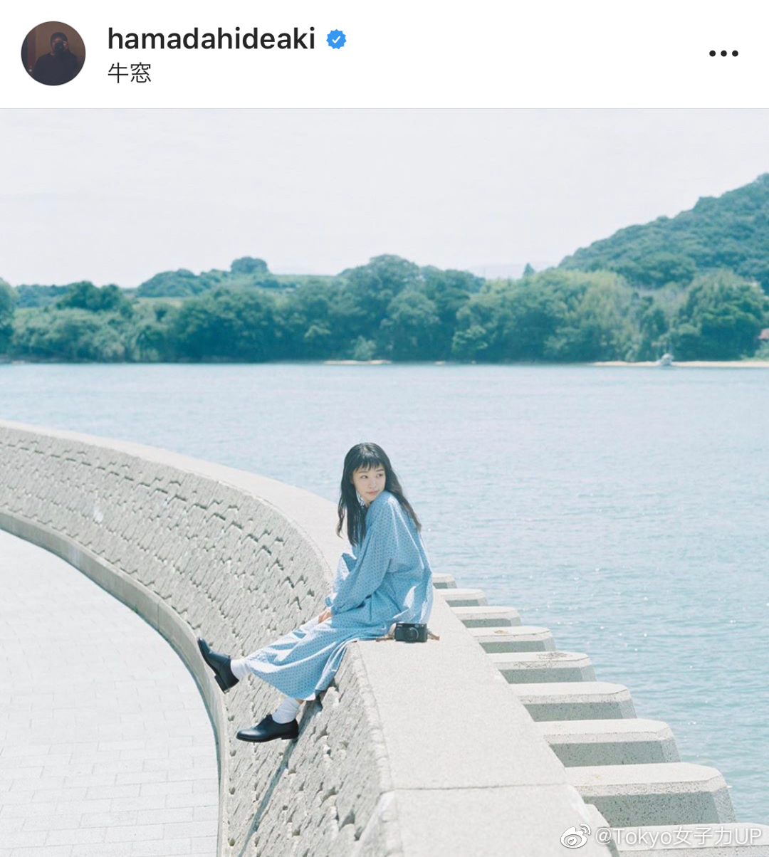 日本名摄影家滨田英明给《轮到你了》中饰演病娇少女的奈绪拍摄的照片