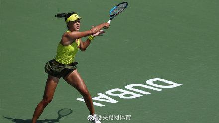 中国金花王蔷止步WTA迪拜站首轮 连续两站赛事遭遇一轮游