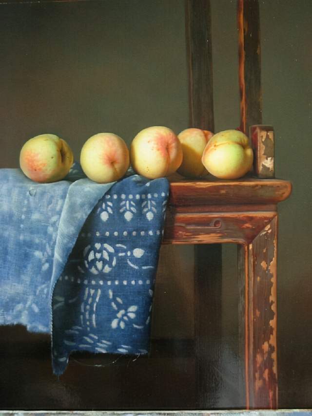 青年艺术家张青宛如高清照片般的超写实油画作品