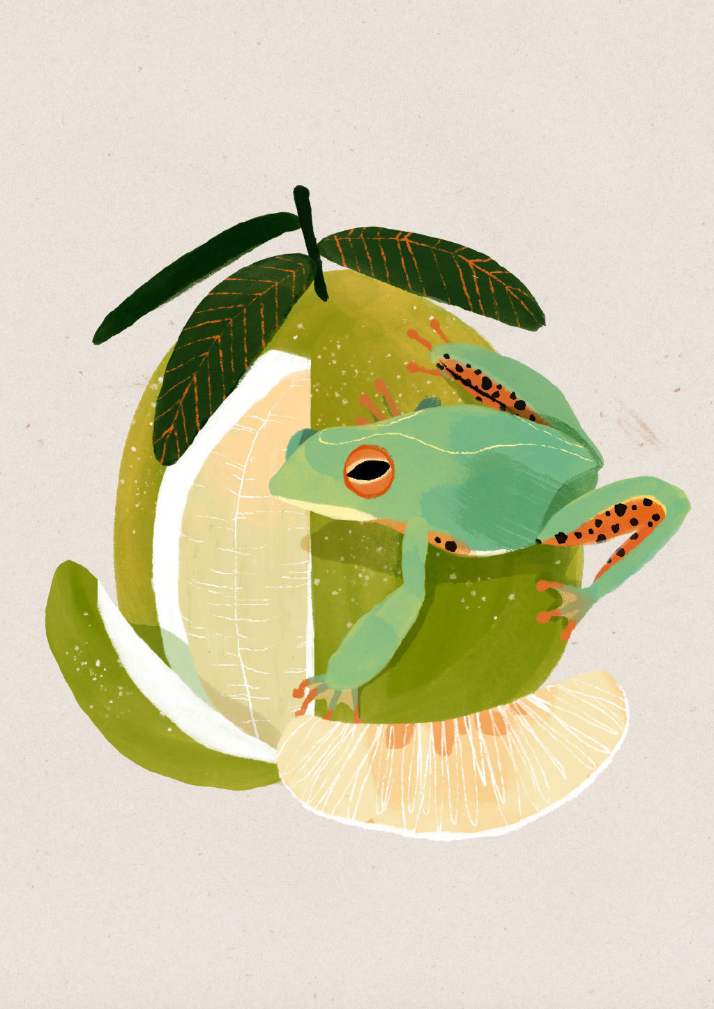 来自插画师cinyeechiu绘画作品