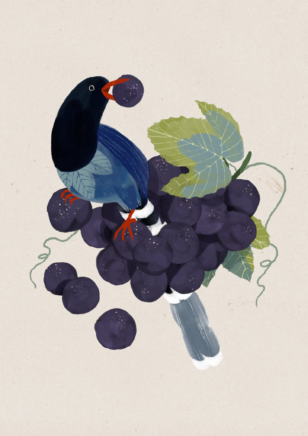 来自插画师cinyeechiu绘画作品