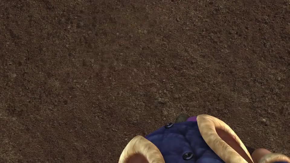 熊出没:光头强发现宝地,这么一大片蕨菜地,自己有吃的了