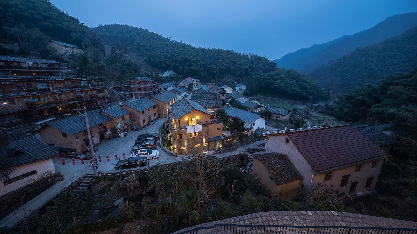 杭州戴家山"倚云山舍"8号民宿!cr