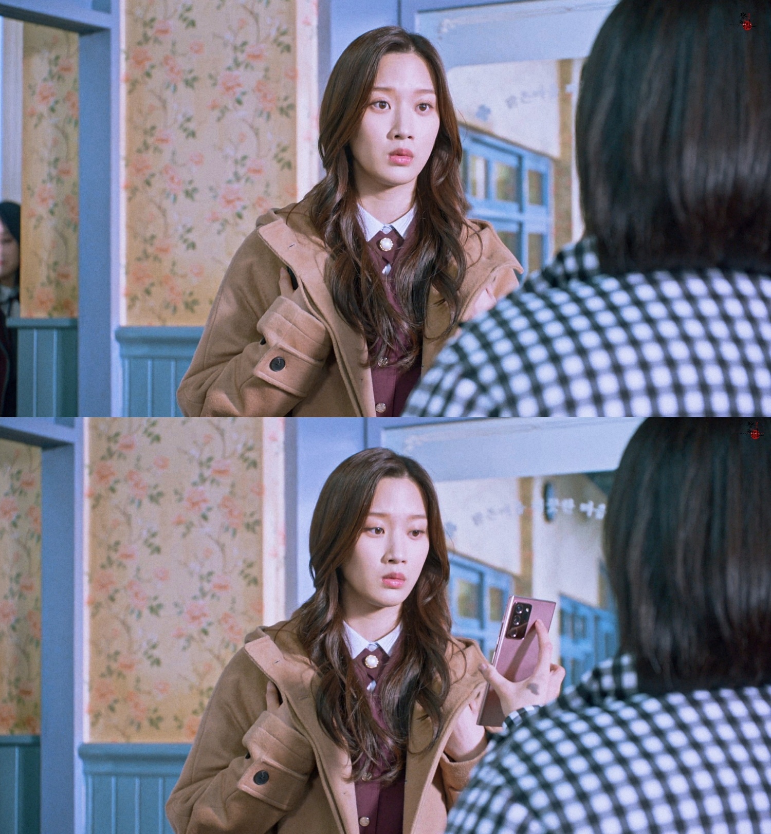 跟着韩剧学穿搭—女神降临林周京的学院韩风穿搭