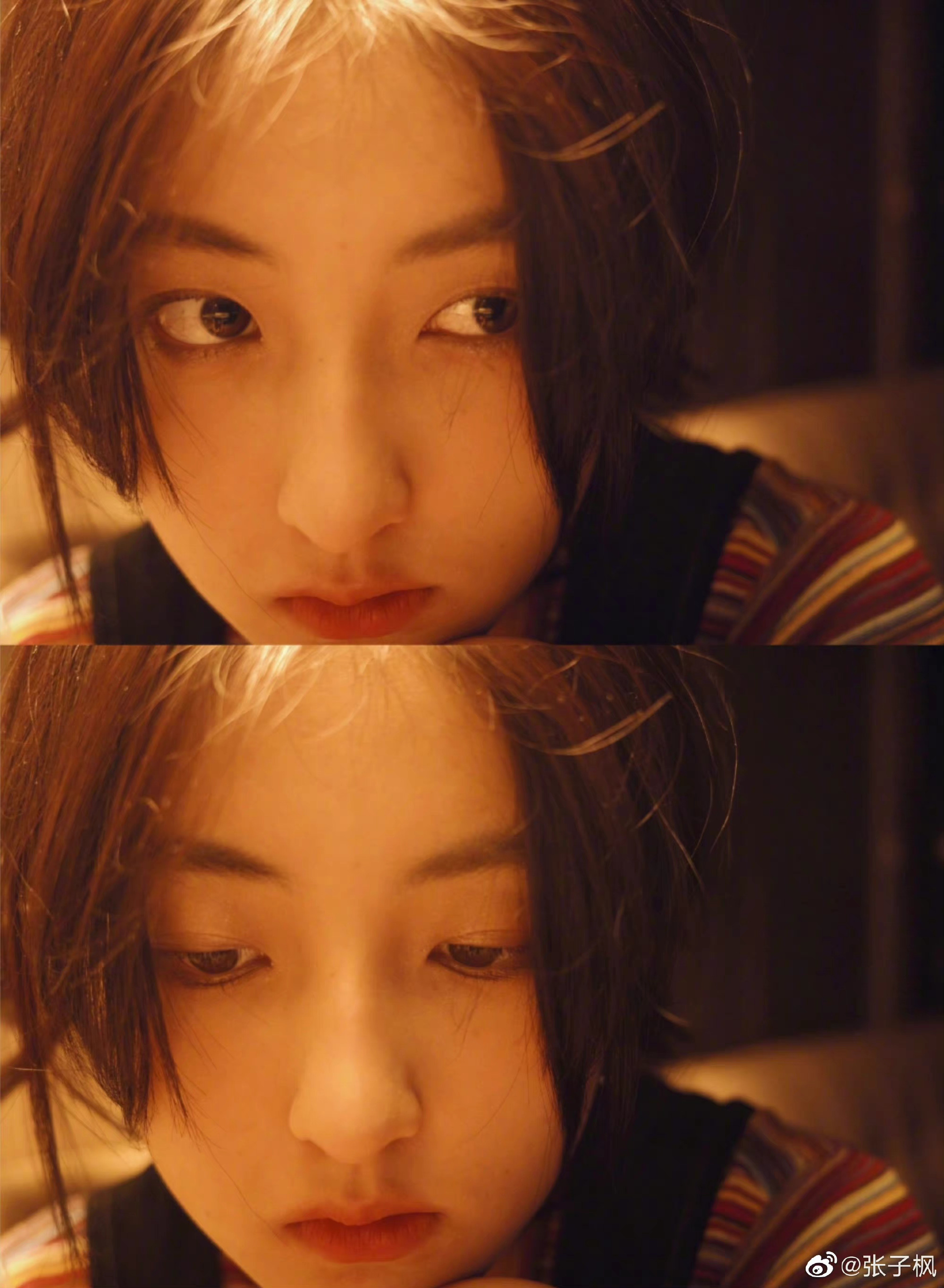 落日暖光的双马尾妹妹