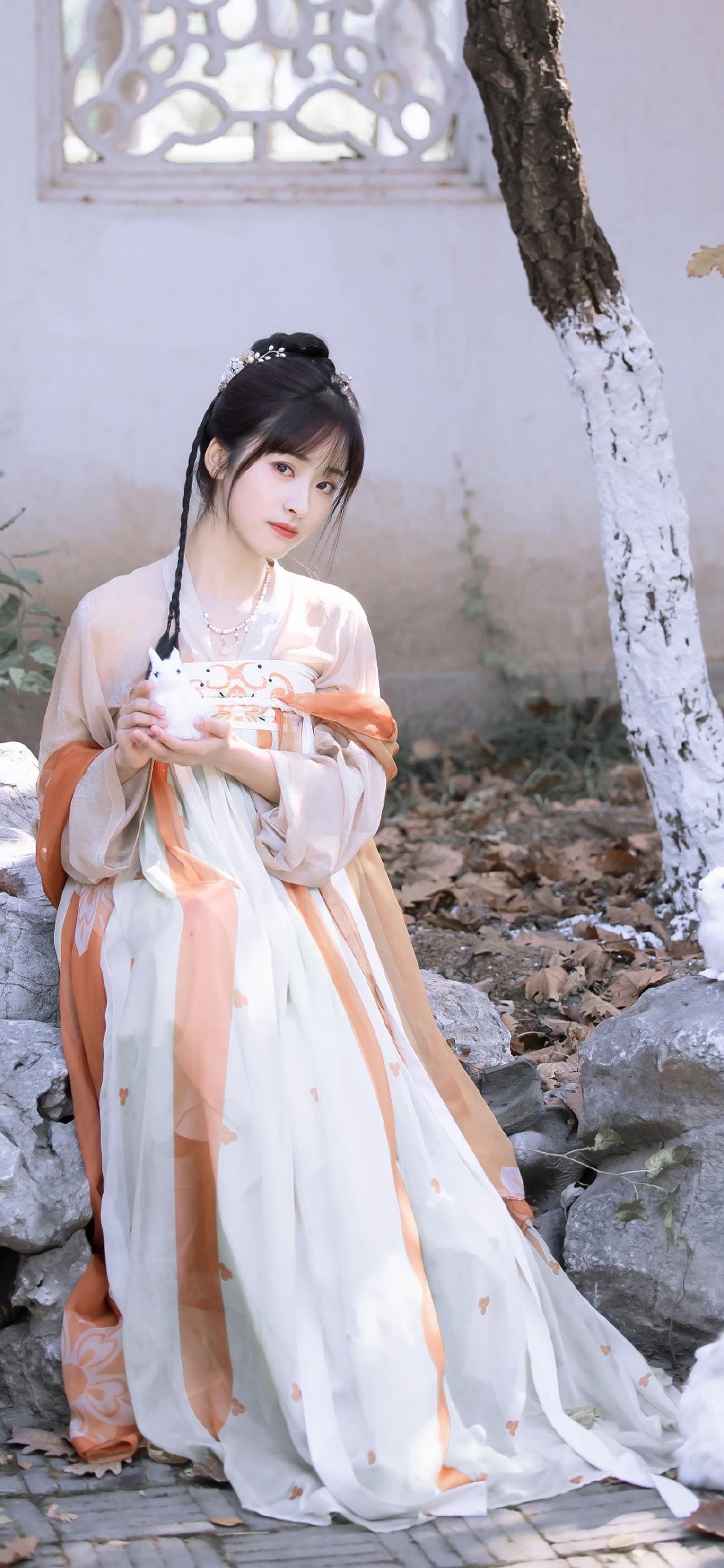 沈月古风写真手机壁纸