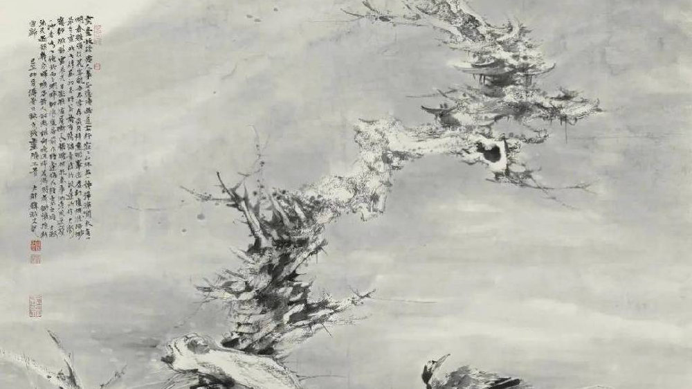 中国美术学院教授、水墨花鸟画家韩璐|水墨探赜|水墨|设色_新浪新闻