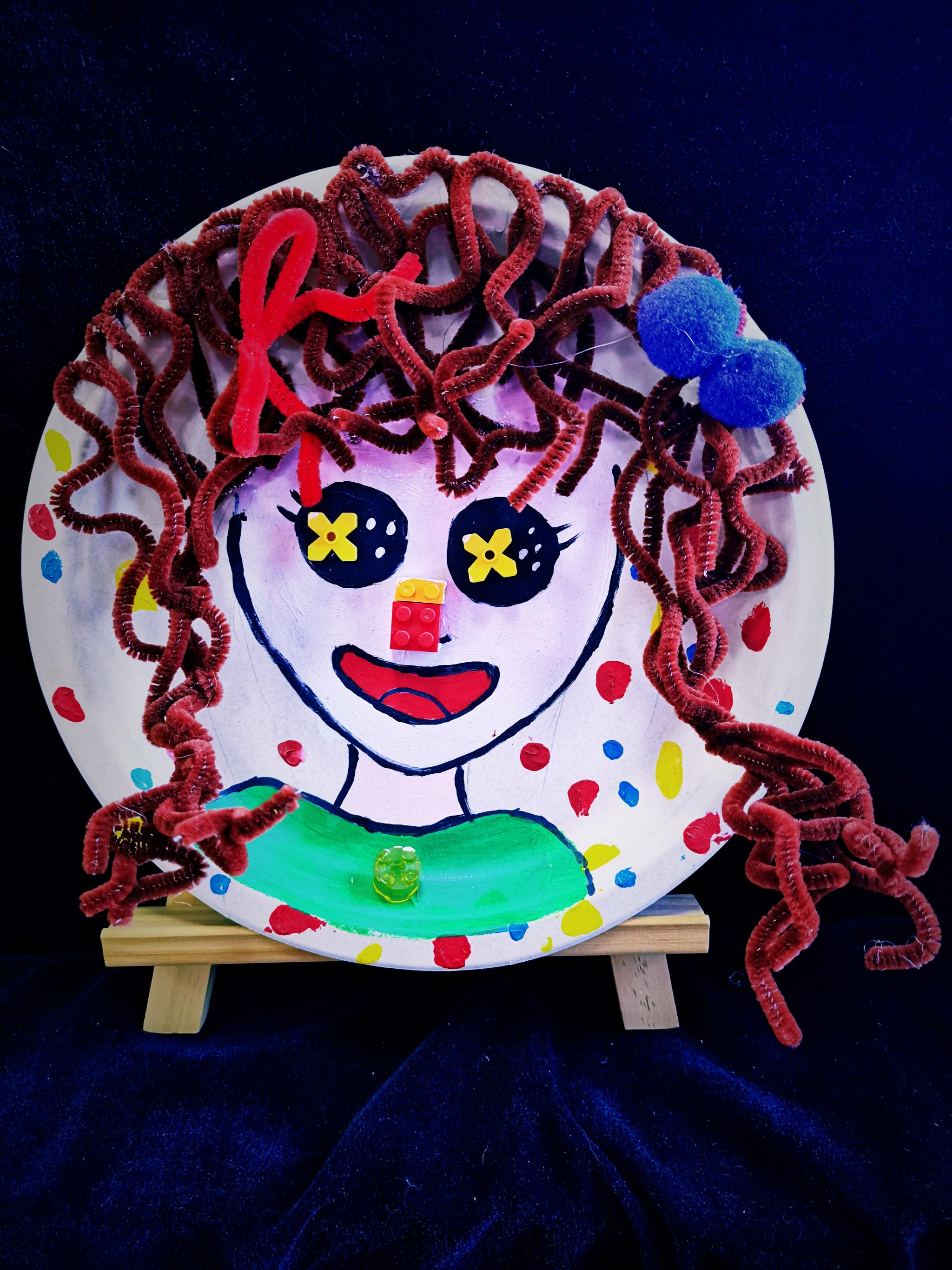 特殊教育学校孩子们的手工作品原创拍摄