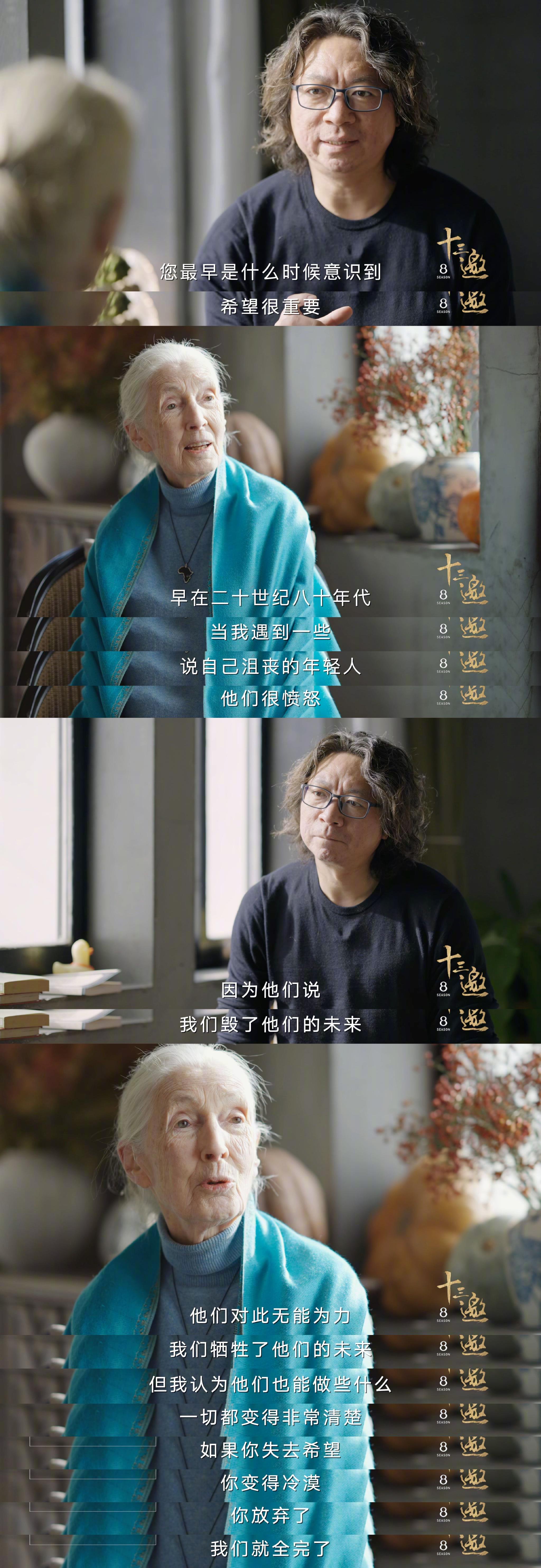 珍·古道尔:没有希望,还是会继续战斗,为你所信仰的东西而死,不比放弃更好吗?_新浪新闻