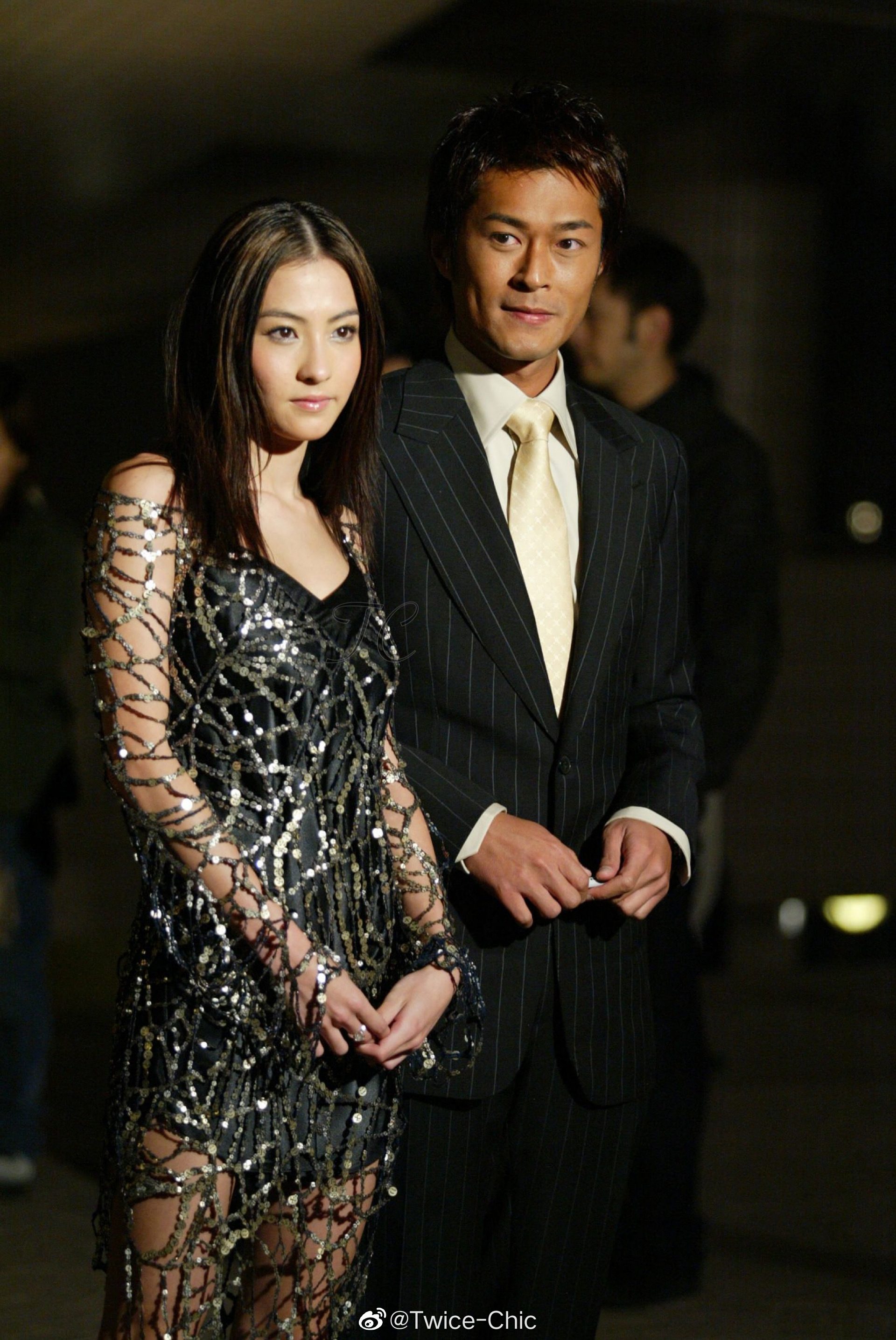 张柏芝 & 古天乐 · 颜霸同框旧照 2003年第22届香港电影金像奖