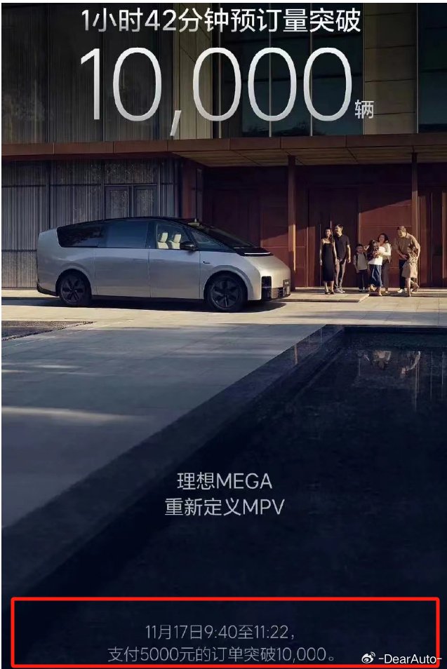 MEGA开局遇冷,爆款的理想破灭,气得李想一周不发微博 ?-新浪汽车