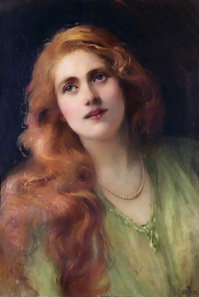 英国画家beatrice offor古典人物肖像油画作品欣赏__财经头条