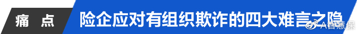 有组织有预谋的欺诈横行于保险业！如何构建生态体系来应对？