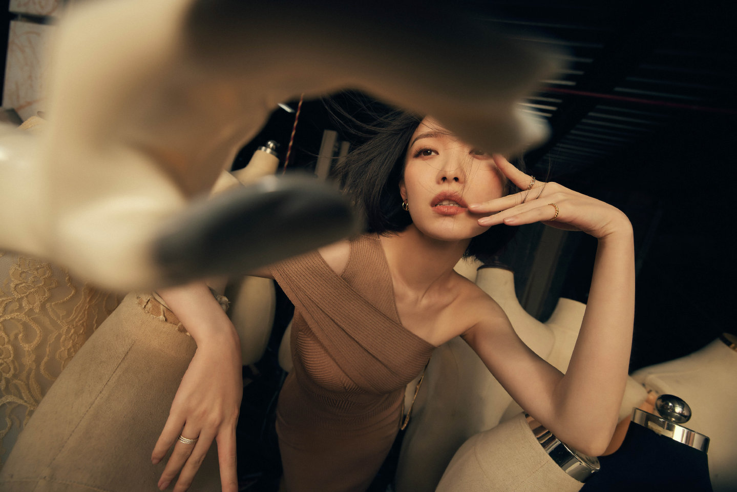 氛围感拍照倪妮