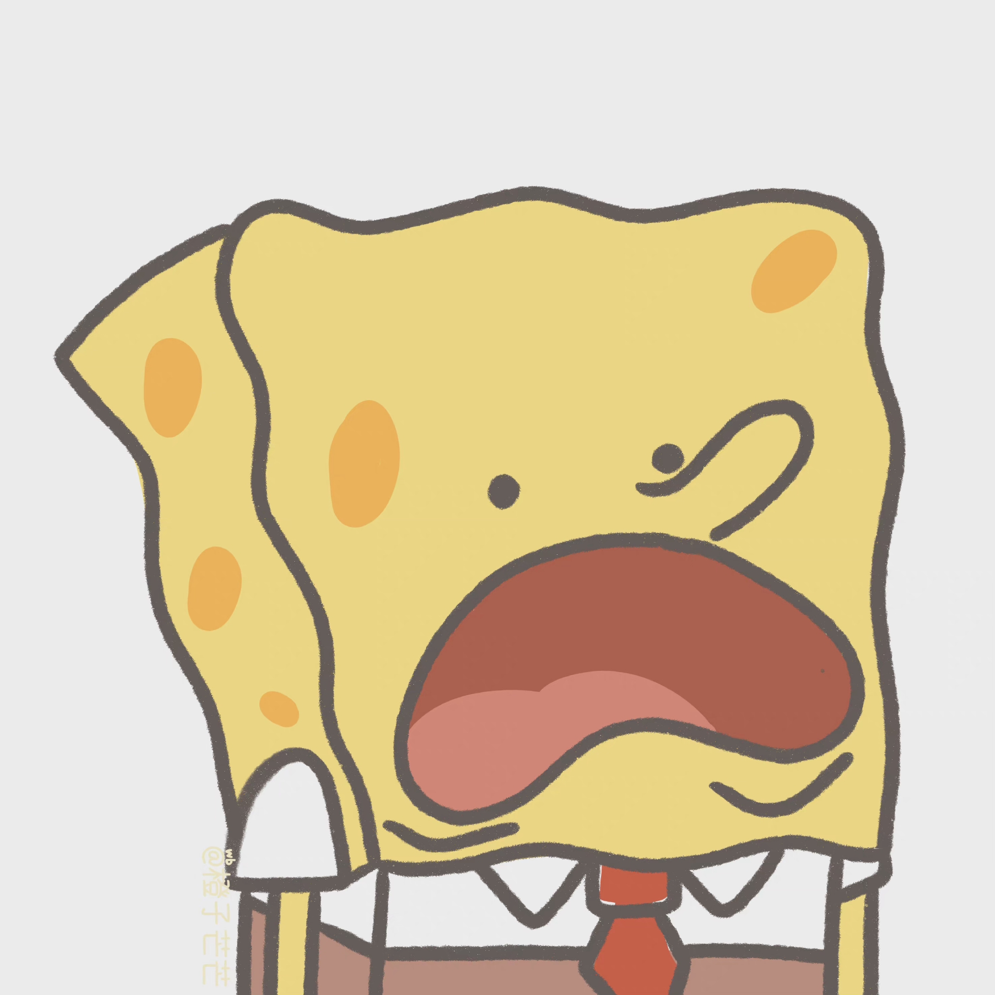 豆豆眼海绵宝宝头像20