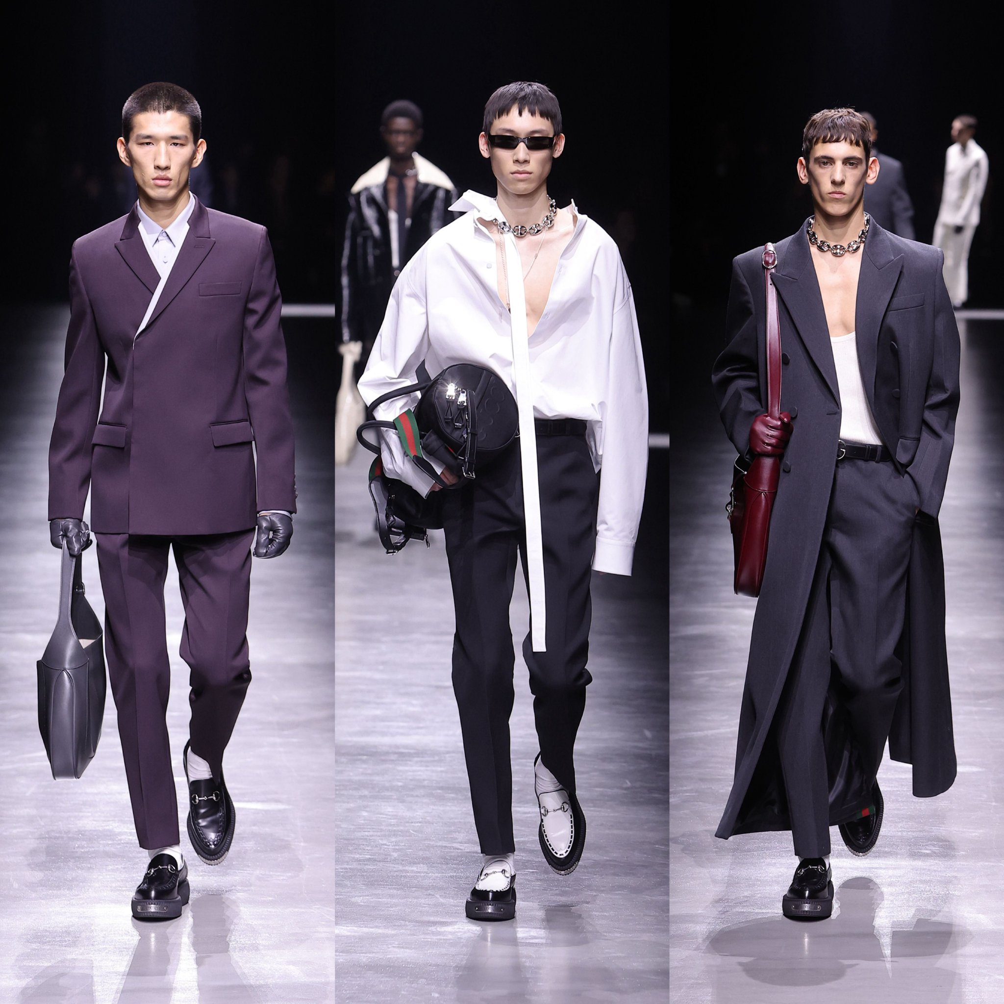 Gucci 2024 秋冬男装系列 本季是米兰时装周的开幕大秀……|Gucci|秋冬|米兰时装周_新浪新闻