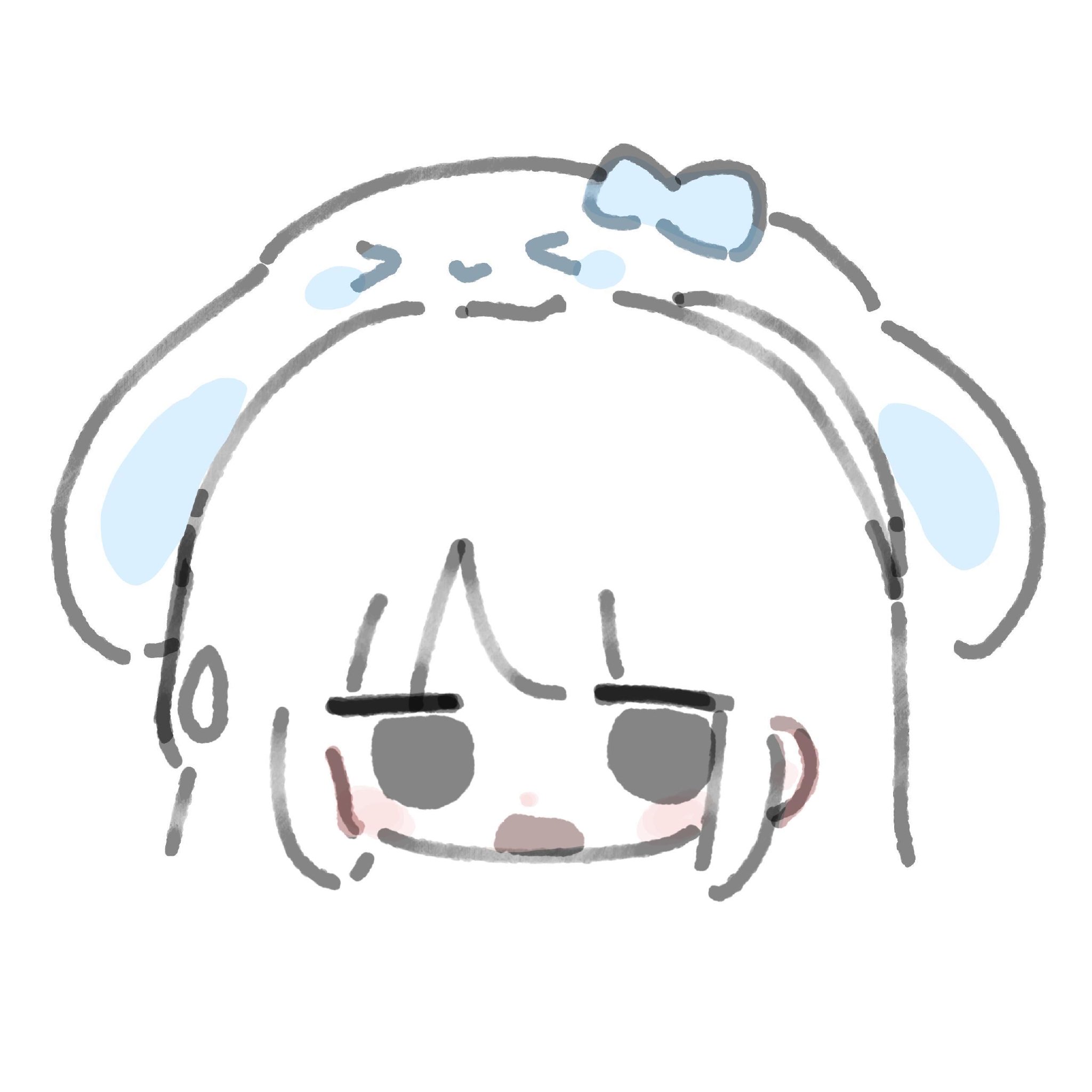 可爱系简笔画头像