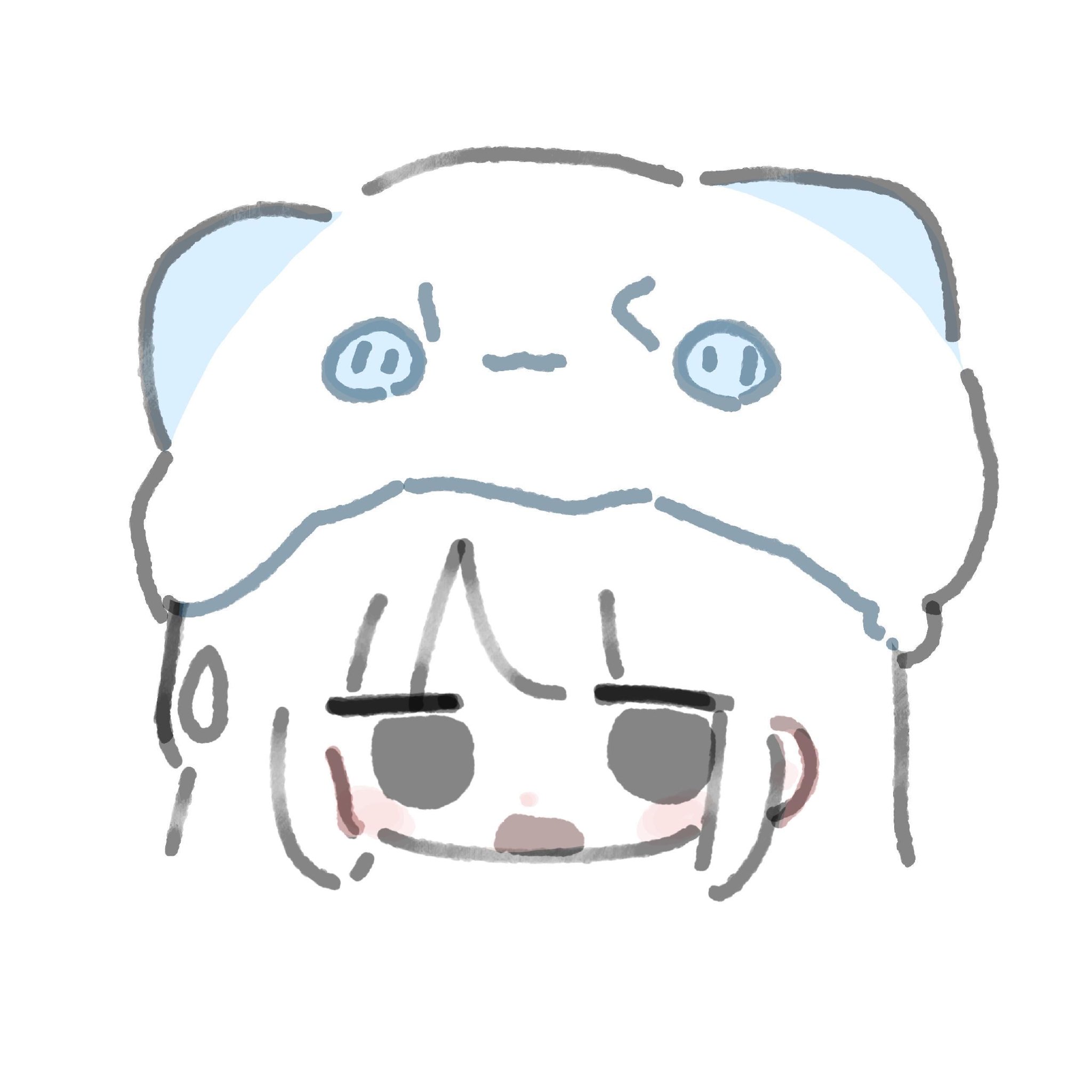 可爱系简笔画头像