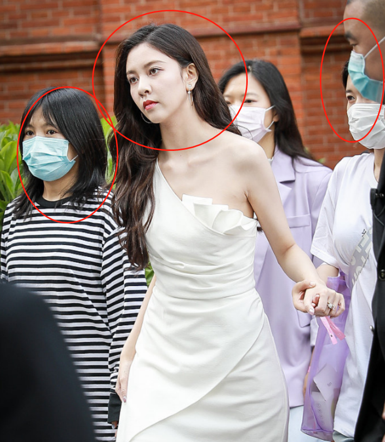 孙怡和宋妍霏同时出席活动见到两人助理数量差距我没看错吧