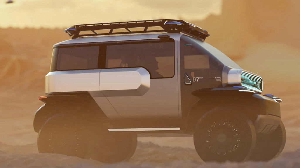放眼外太空丰田发布blc概念车让火星人感受越野能力