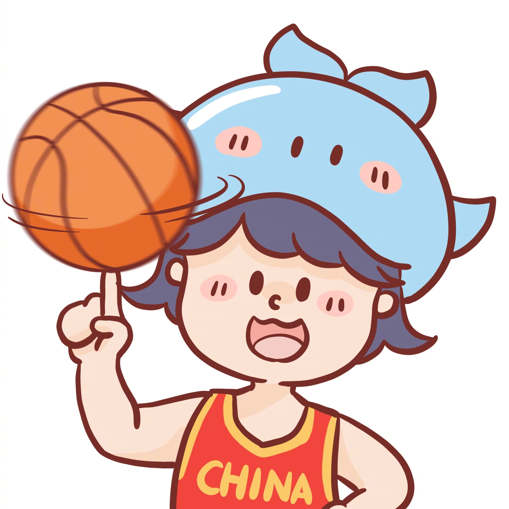 几张运动健儿的小头像!