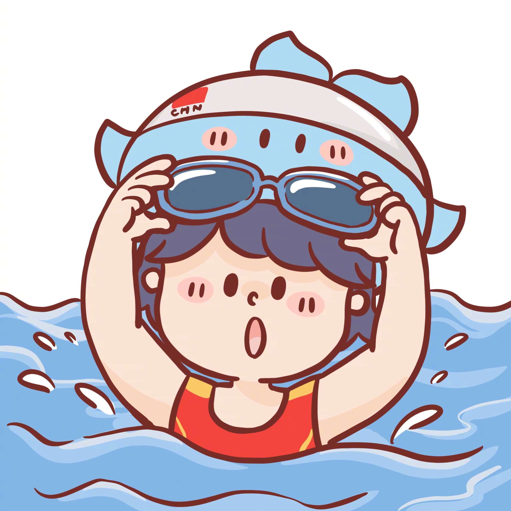 几张运动健儿的小头像!