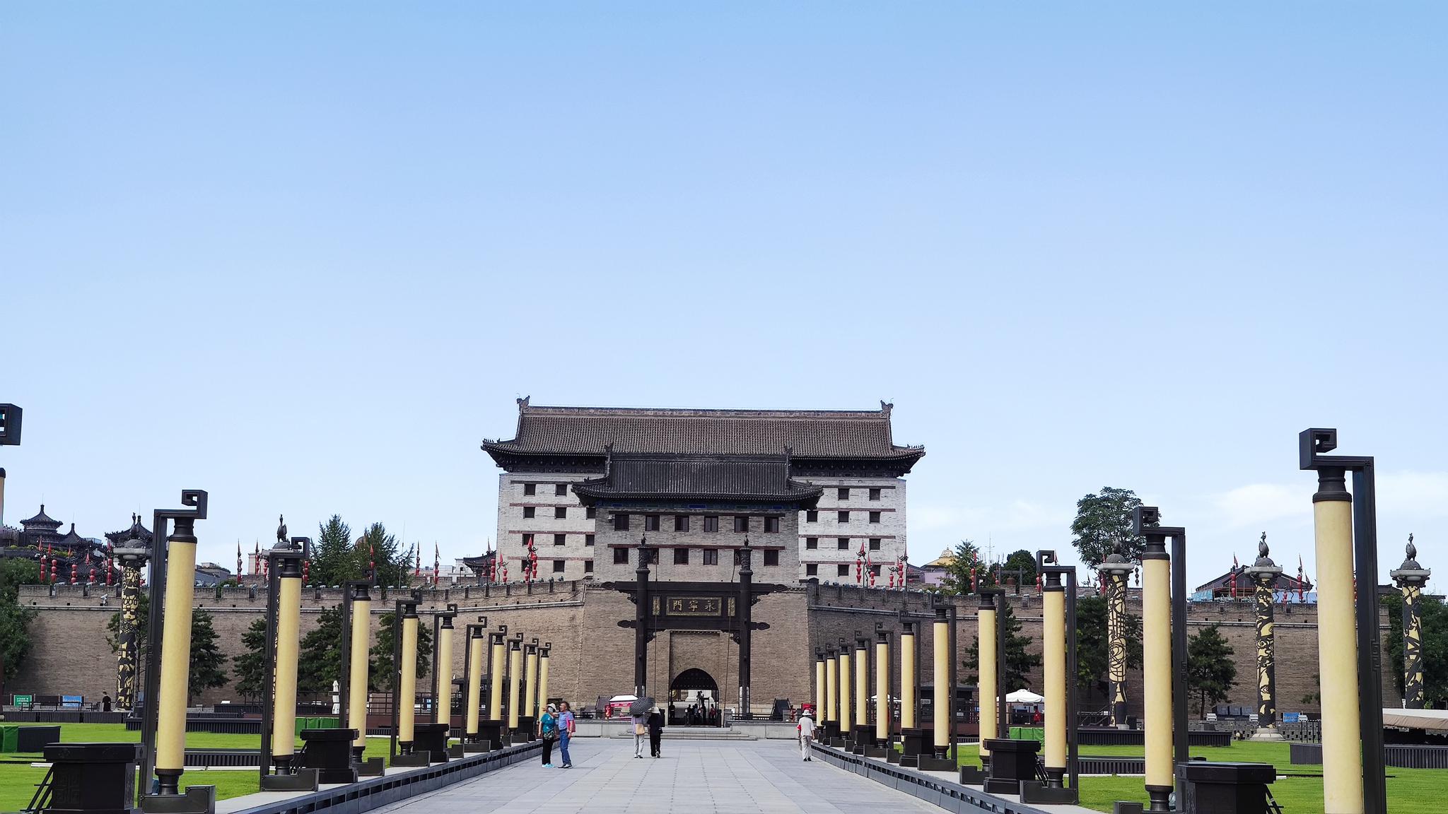 今日份西安永宁门……|西安_新浪新闻