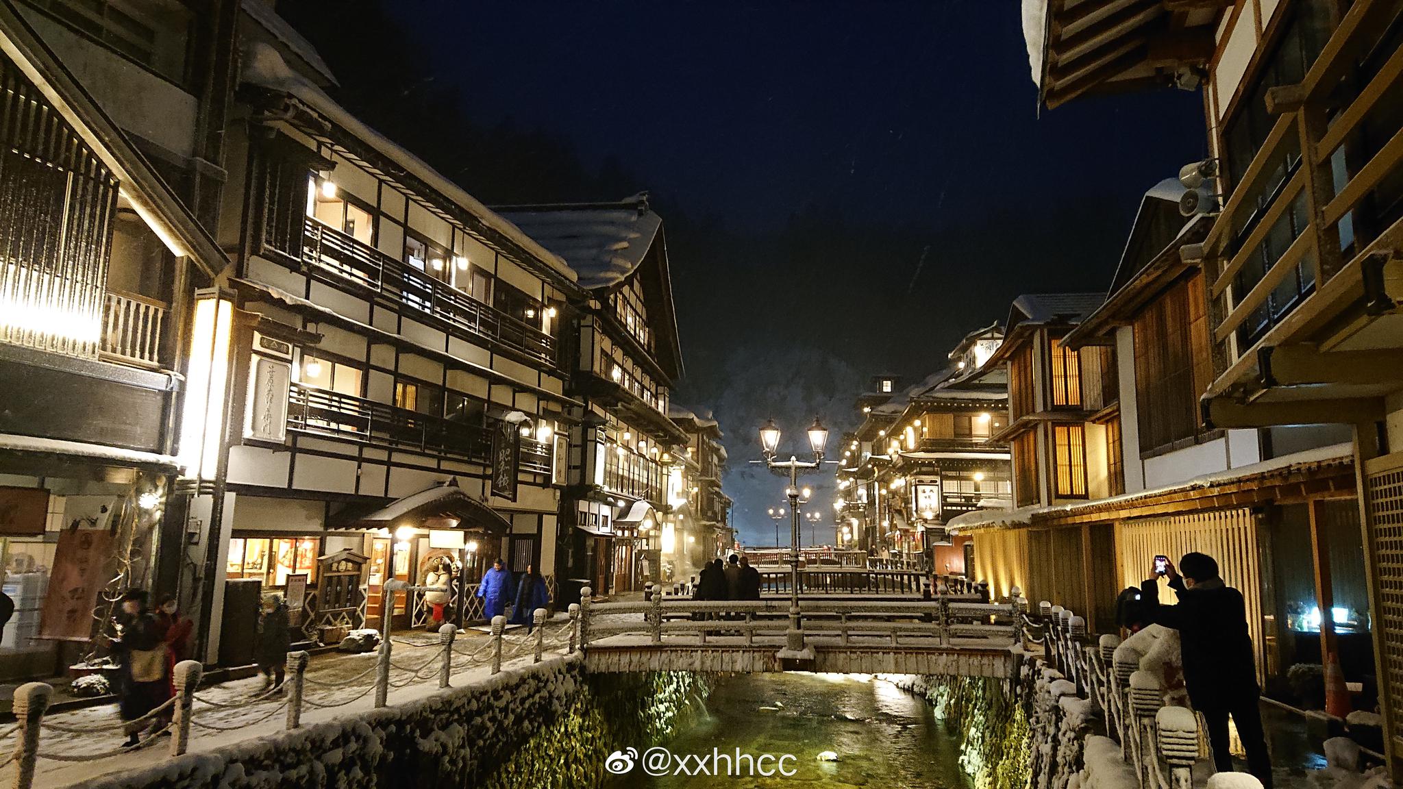 冬景色 銀山温泉 冬景色 銀山温泉