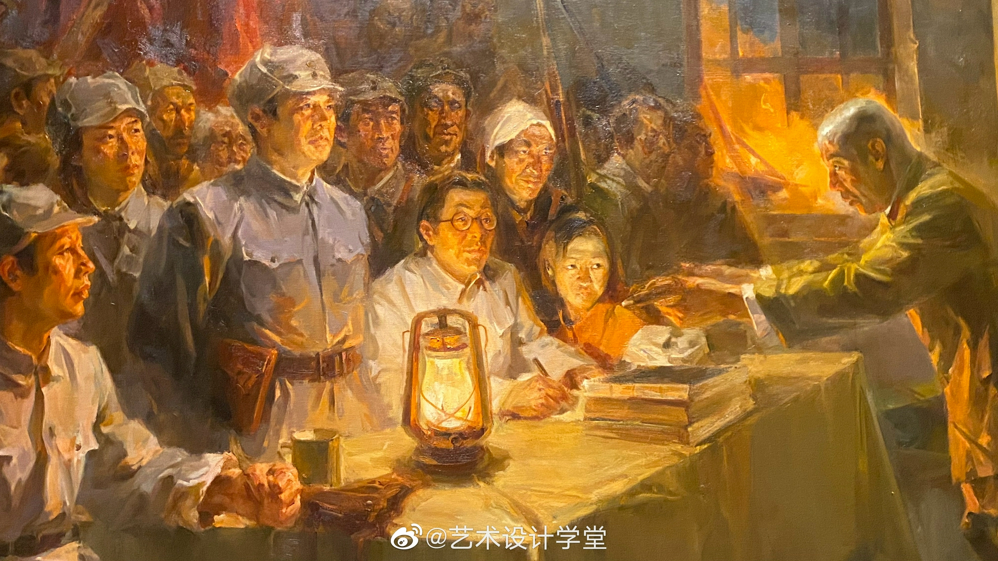 今日所见|重大历史题材中的油画创作__财经头条