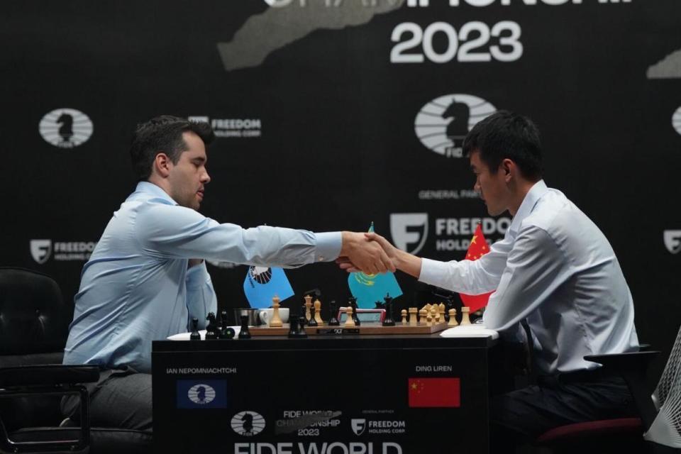 丁立人加冕棋王！人民日报盛赞：中国国际象棋四步走战略终于完成|国际象棋|棋王|丁立人_新浪新闻