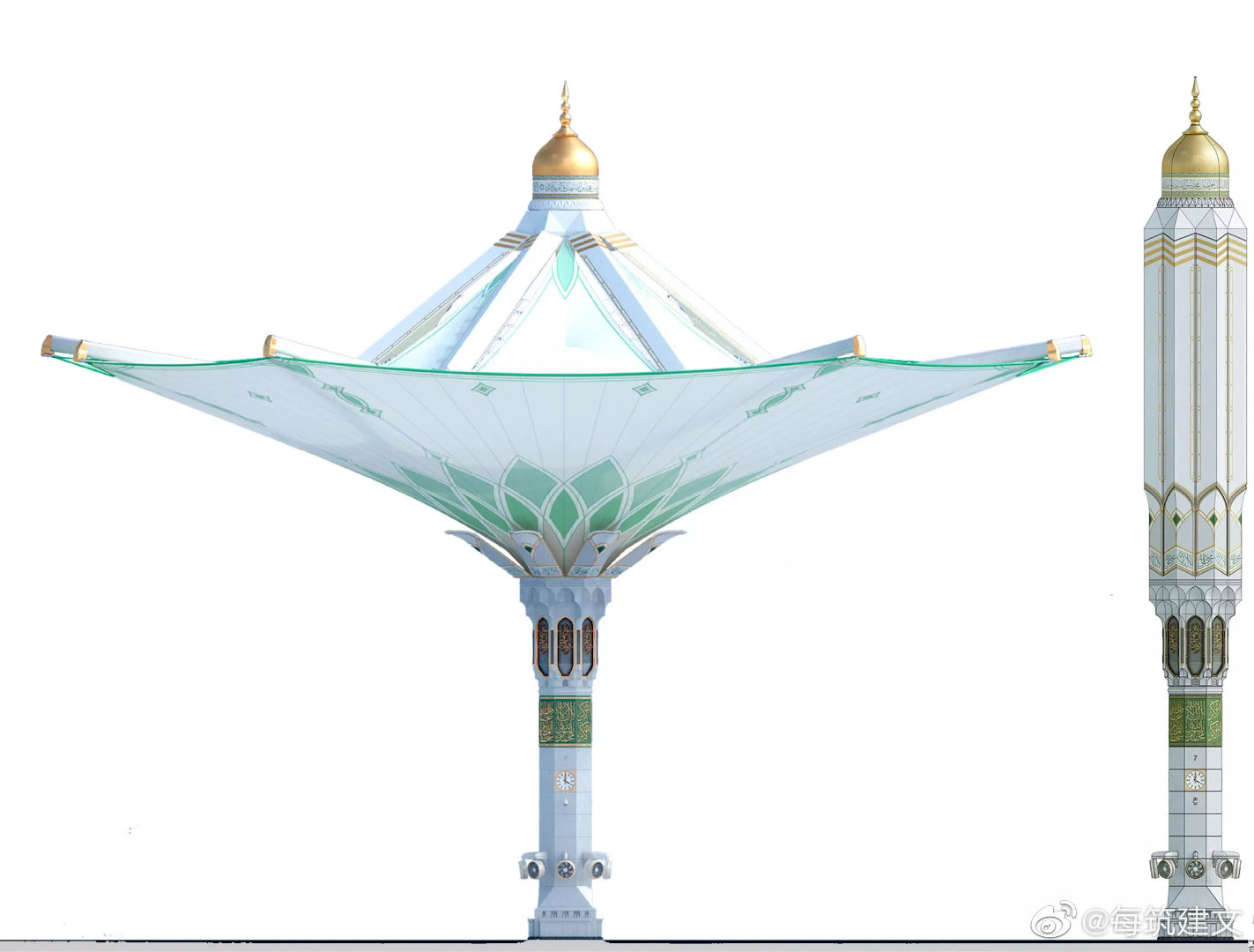 令人惊叹的伞形建筑_高清图集_新浪网