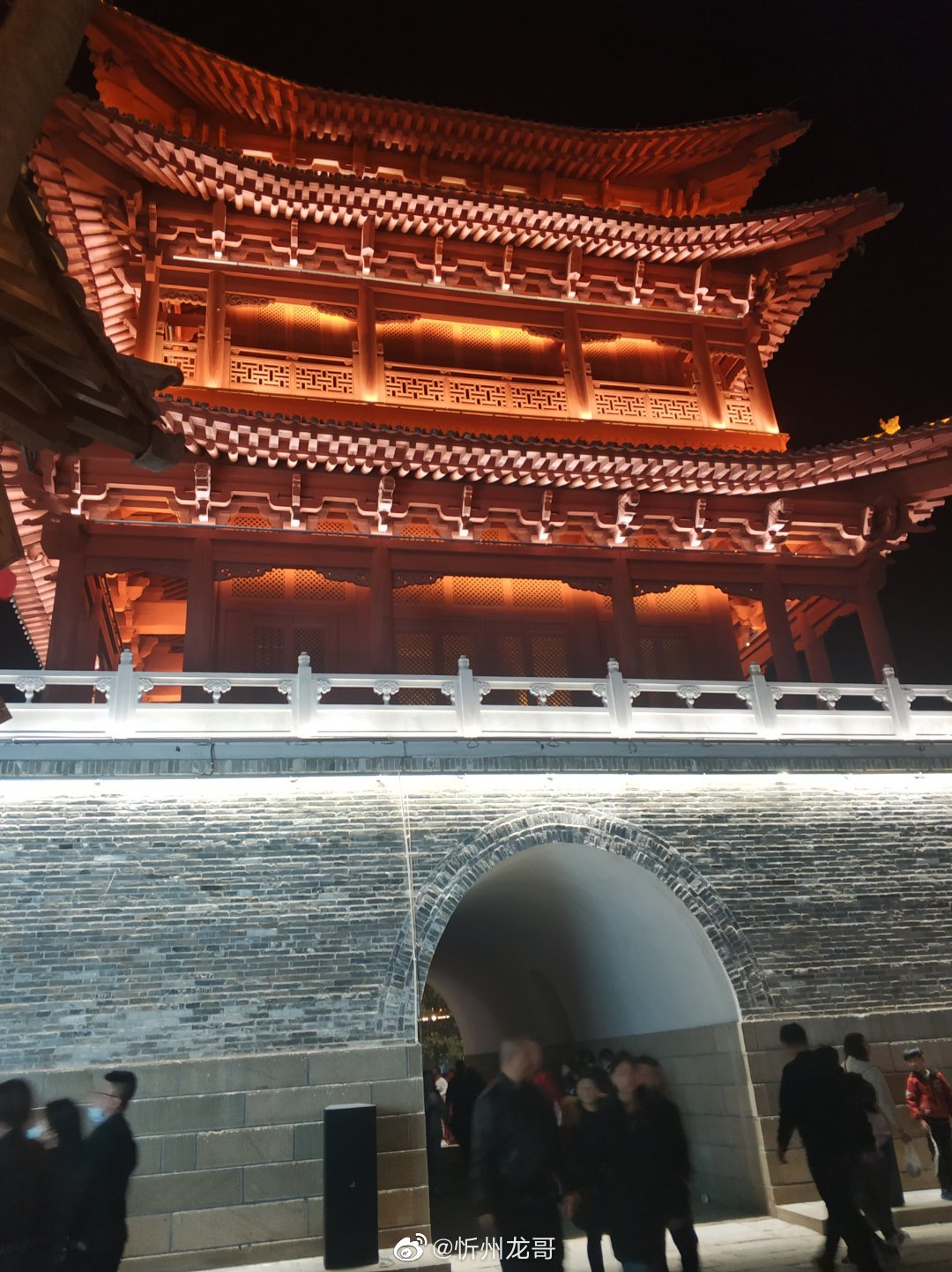 忻州古城明月楼