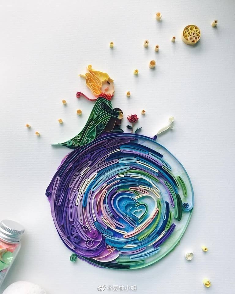 创意衍纸作品_高清图集_新浪网